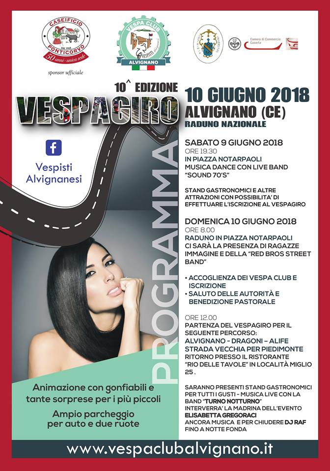 Vespa giro Alvignano